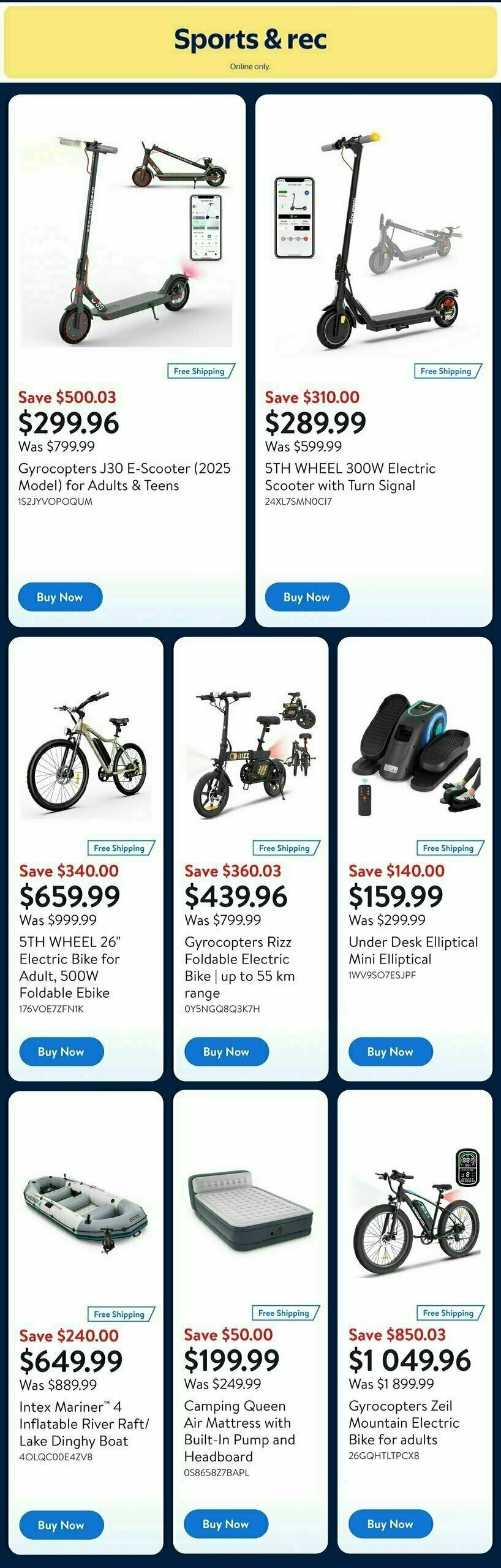 Walmart Deals Flyer Flyer from May 29