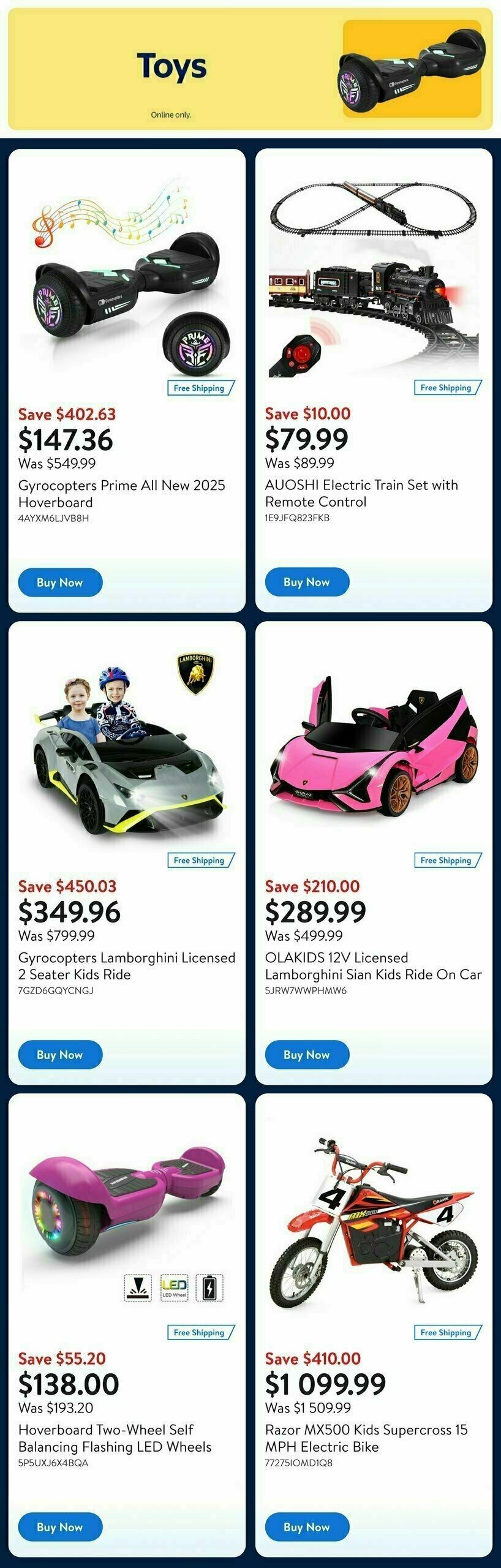 Walmart Deals Flyer Flyer from May 29