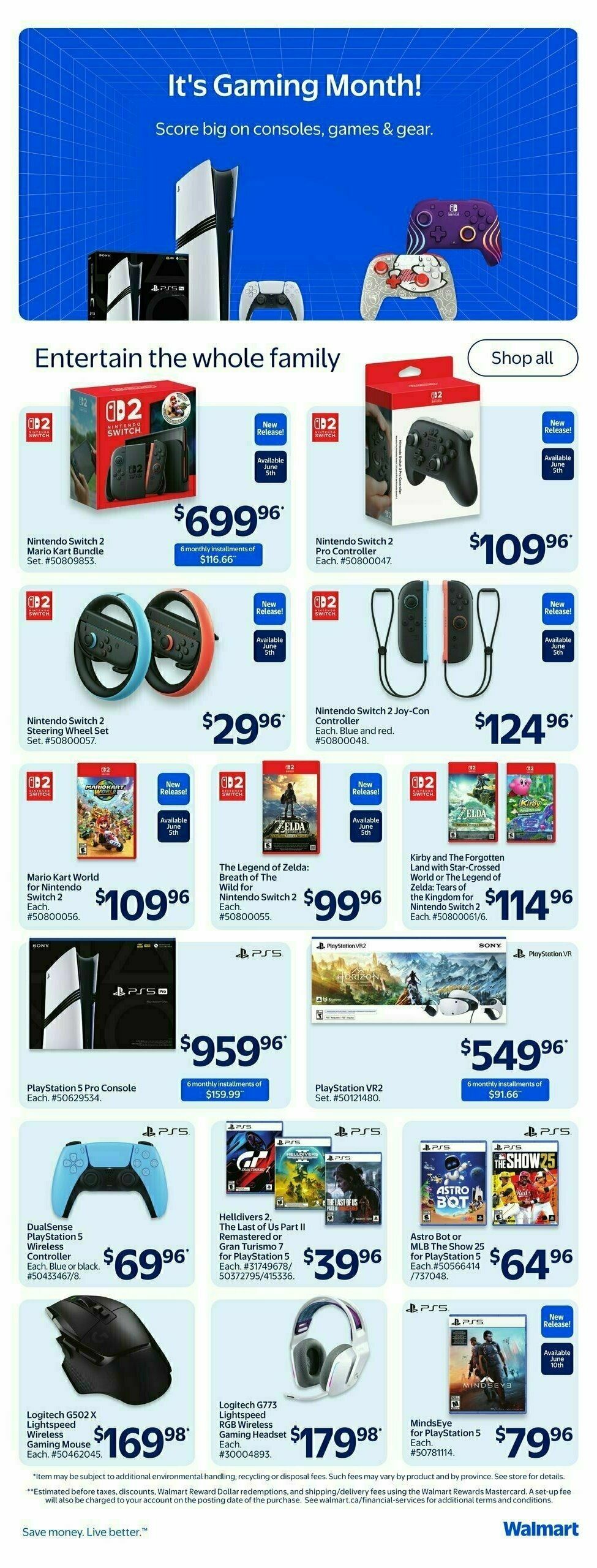 Walmart Flyer from June 5