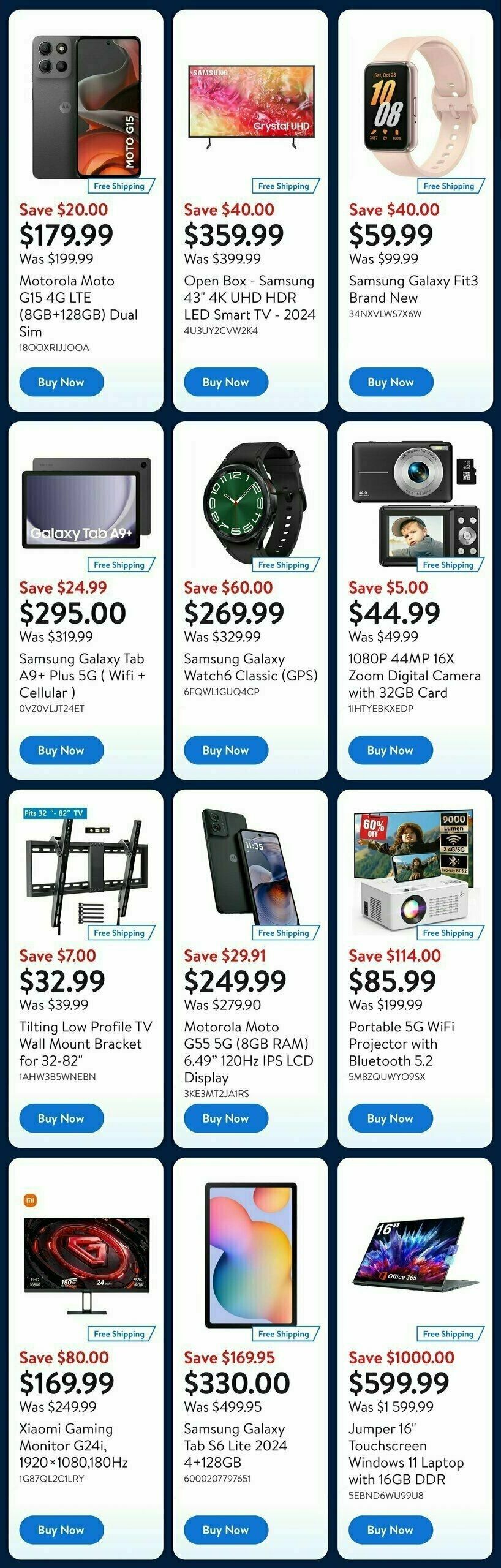 Walmart Deals Flyer Flyer from June 12