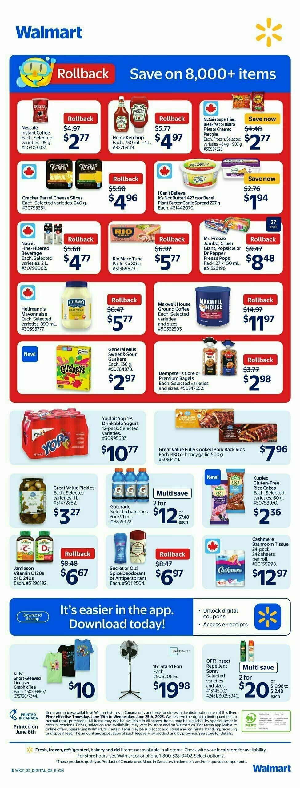 Walmart Flyer from June 19