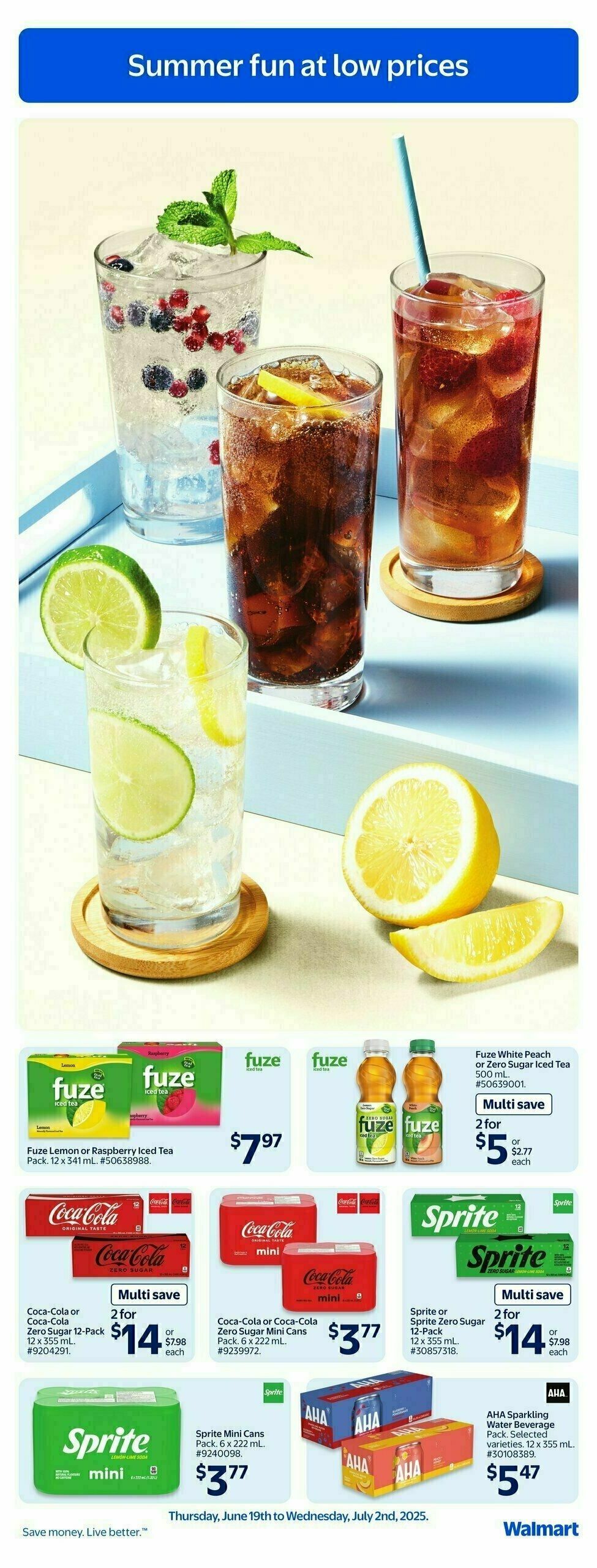 Walmart Flyer from June 19