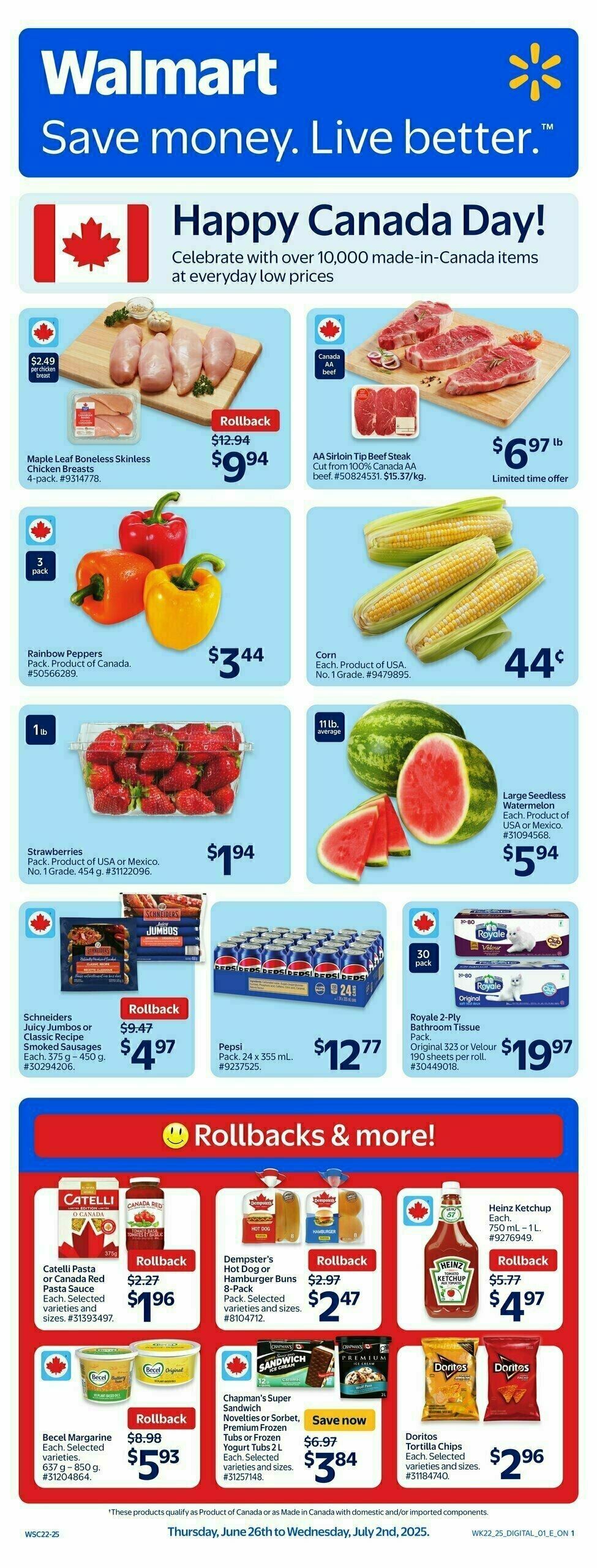 Walmart Flyer from June 26