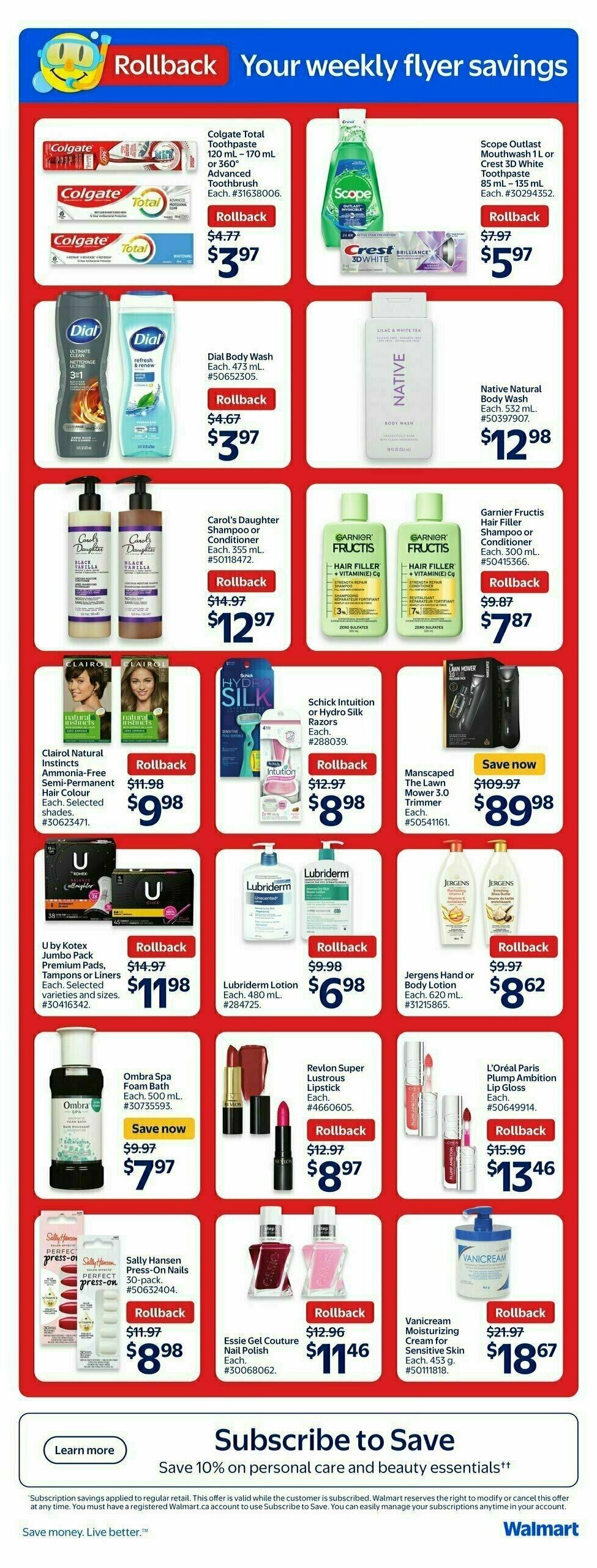Walmart Flyer from July 3