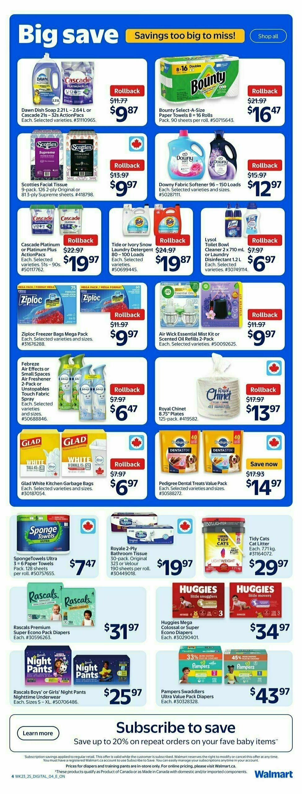 Walmart Flyer from July 3
