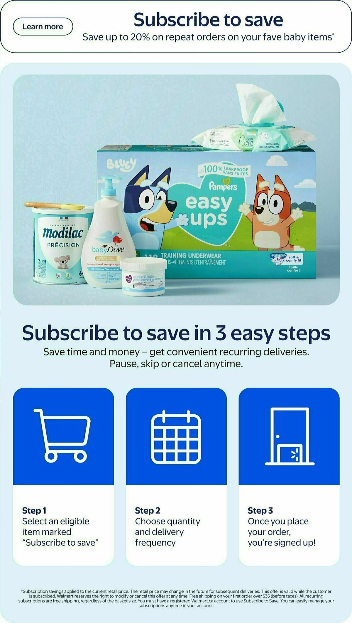 Walmart Baby Digest Flyer from July 3