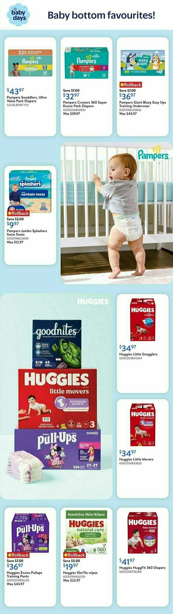 Walmart Baby Digest Flyer from July 3