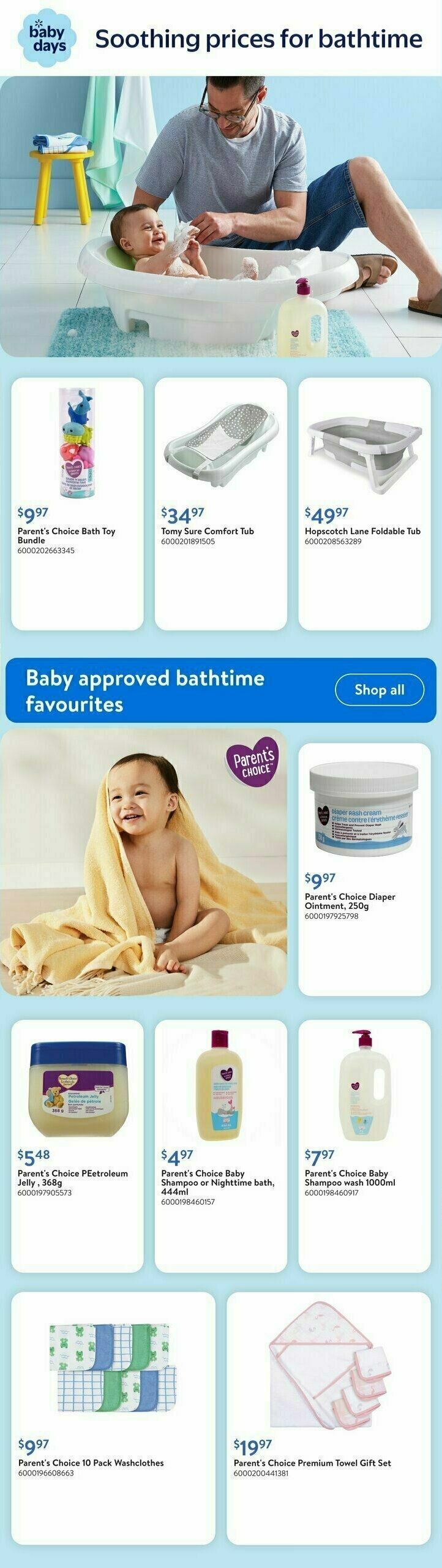 Walmart Baby Digest Flyer from July 3