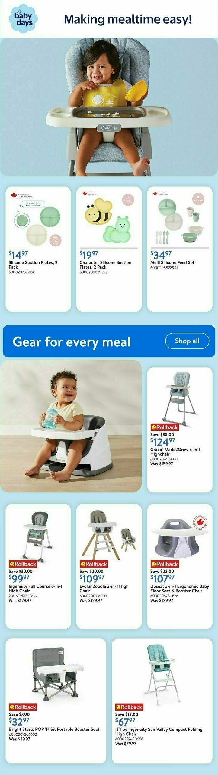 Walmart Baby Digest Flyer from July 3