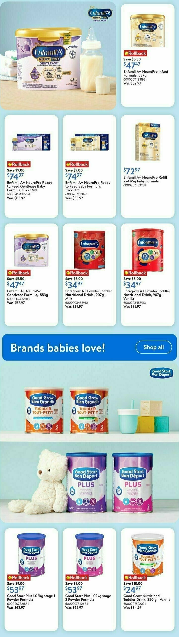 Walmart Baby Digest Flyer from July 3