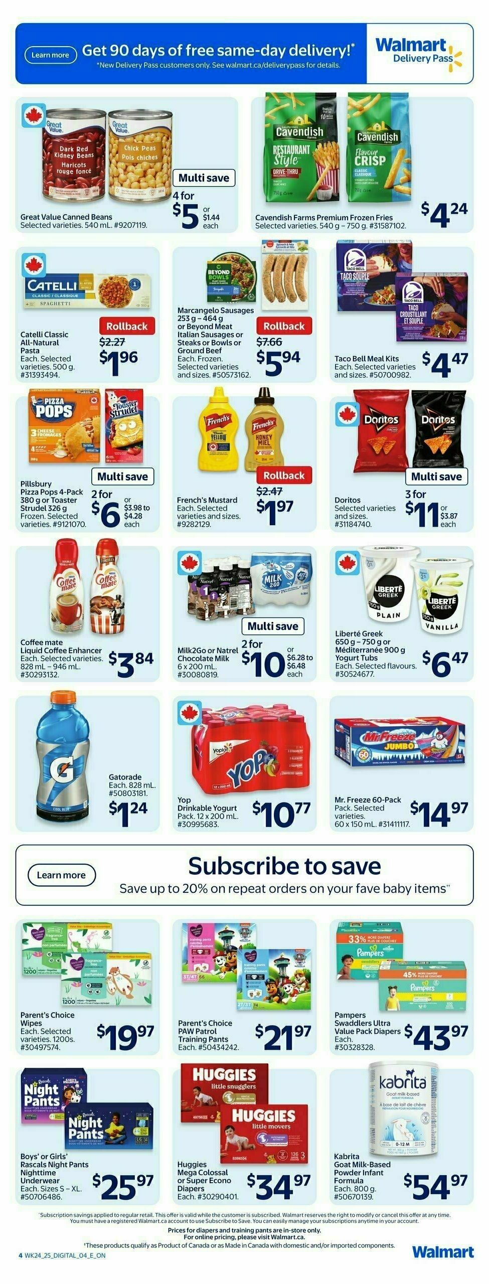 Walmart Flyer from July 10