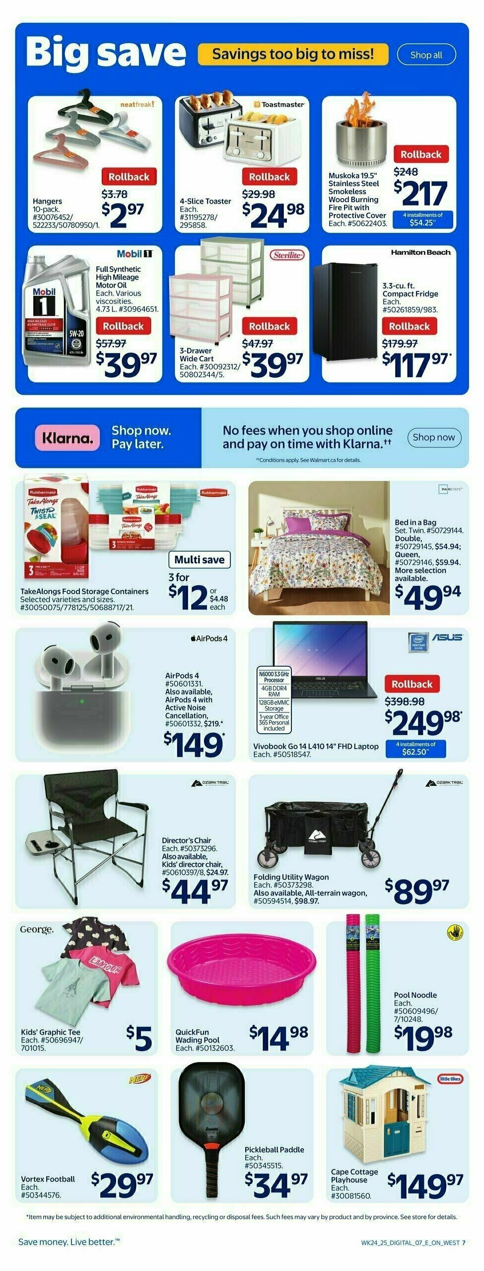 Walmart Flyer from July 10