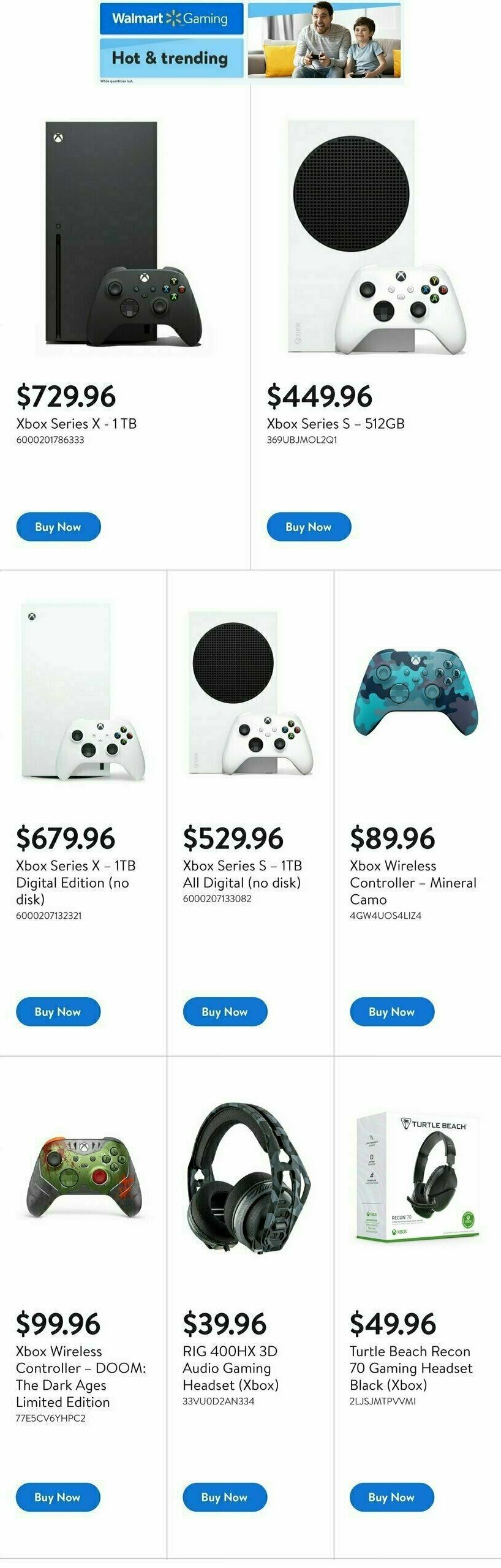 Walmart Gaming Guide Flyer from July 10
