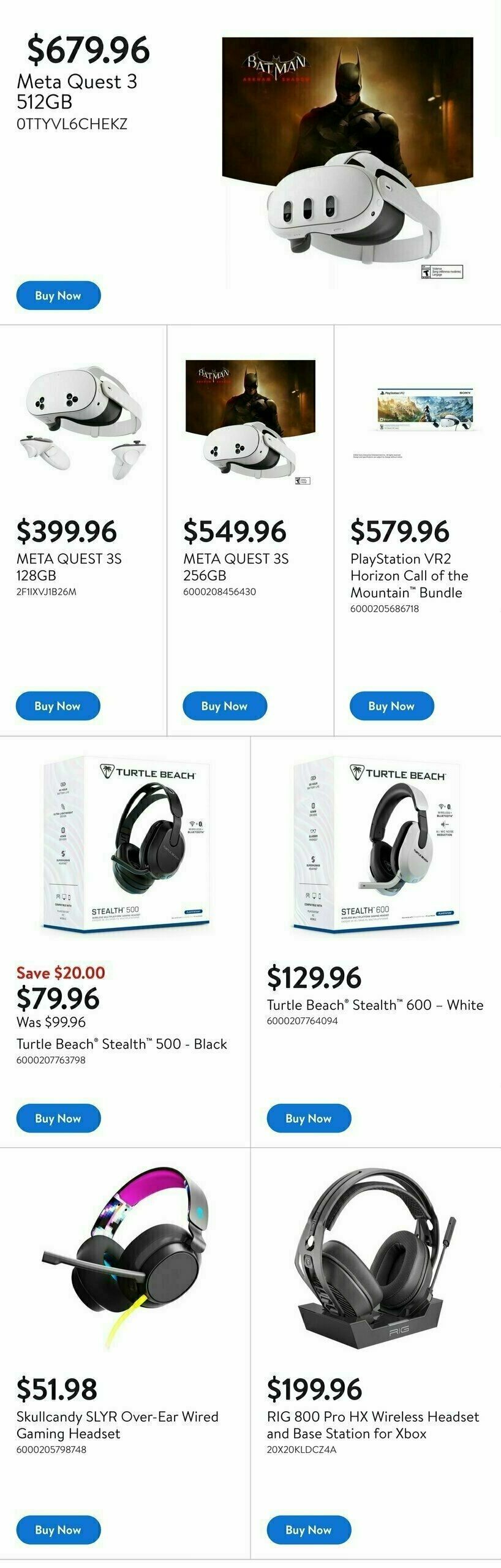 Walmart Gaming Guide Flyer from July 10