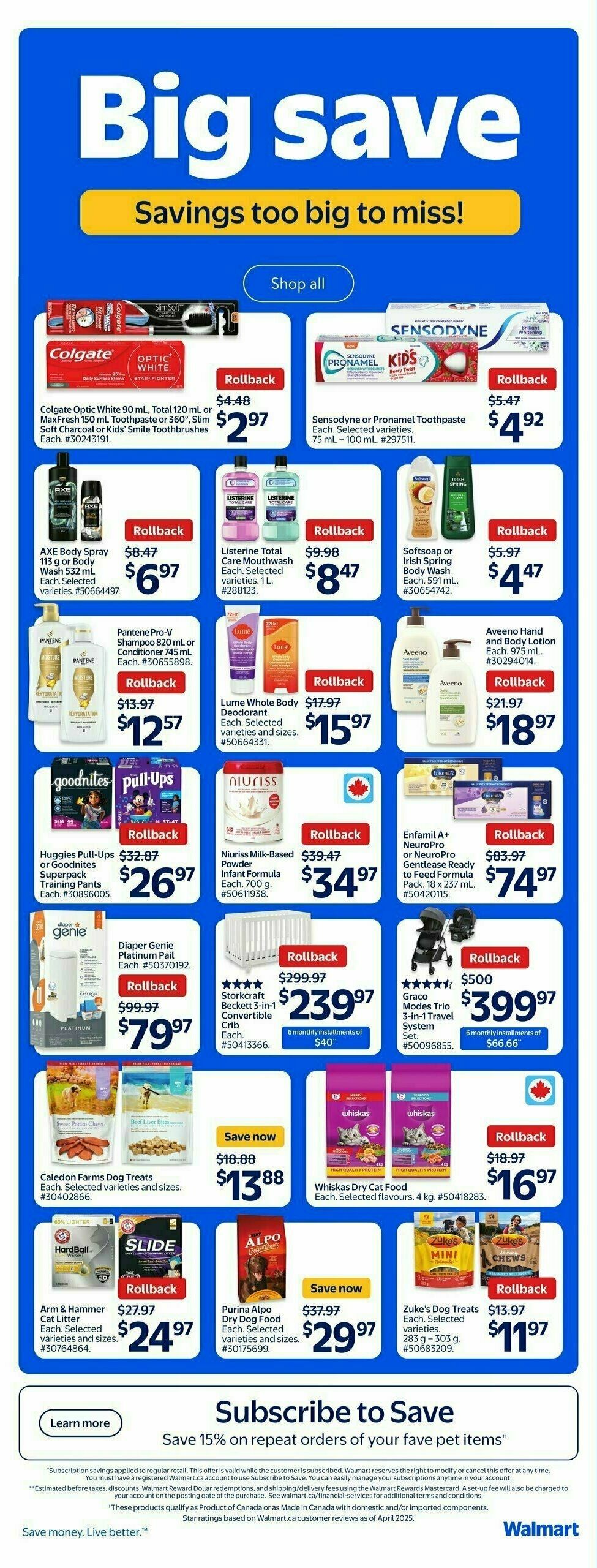 Walmart Big Save Flyer from July 10
