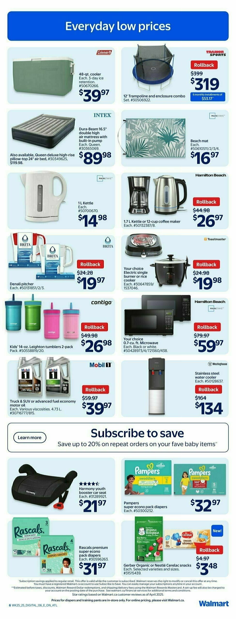 Walmart Flyer from July 17