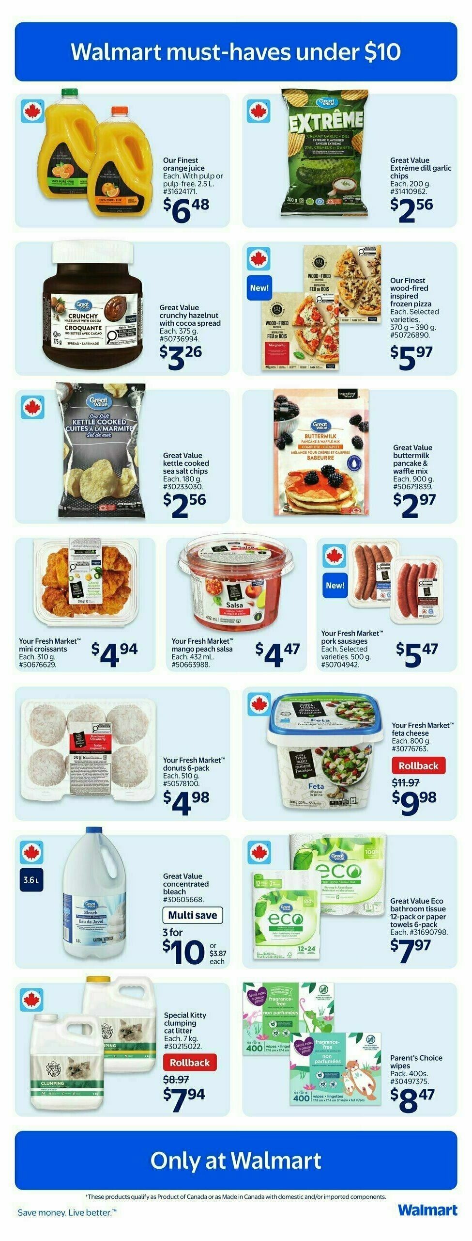 Walmart Flyer from July 24