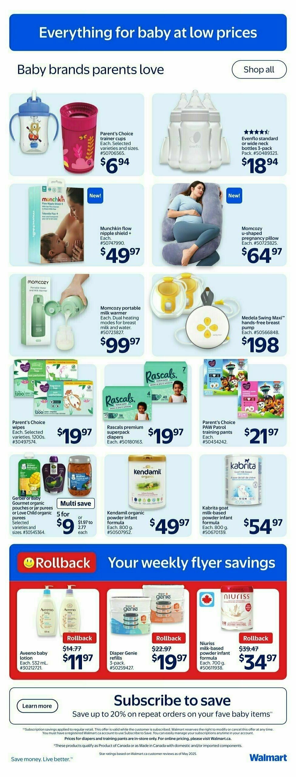 Walmart Flyer from July 31
