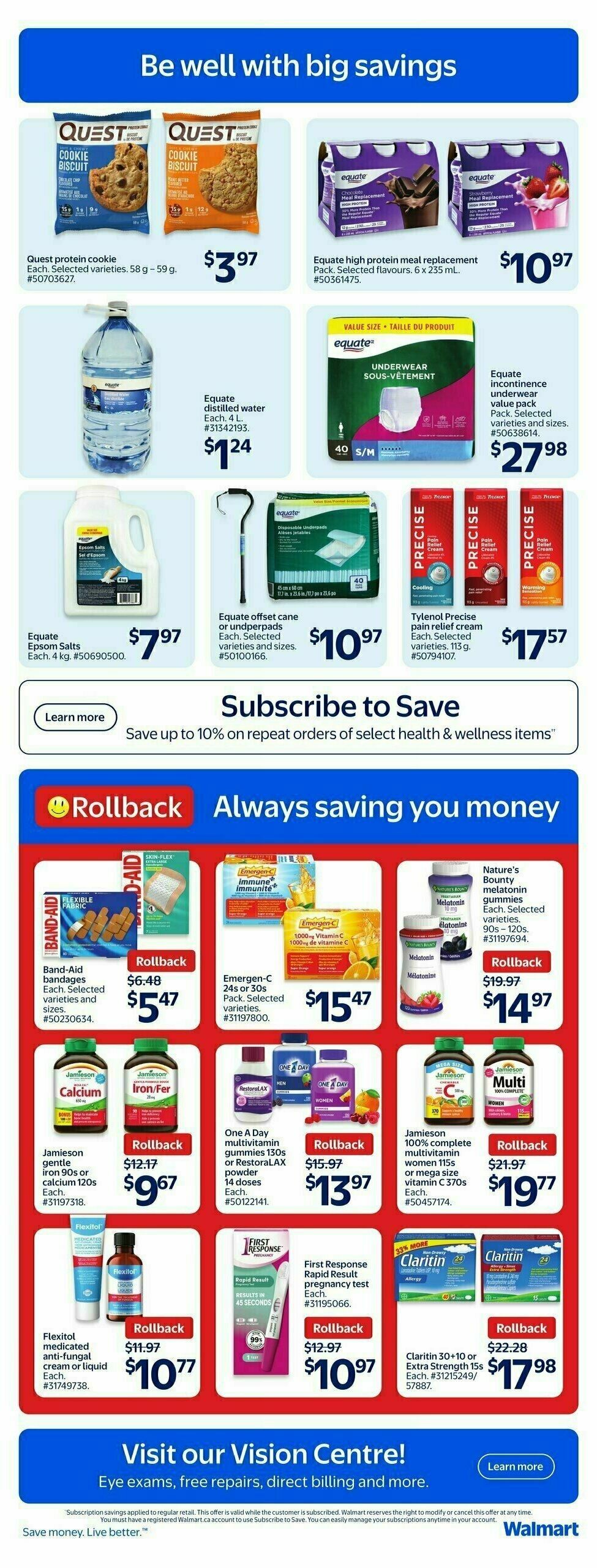 Walmart Flyer from August 7