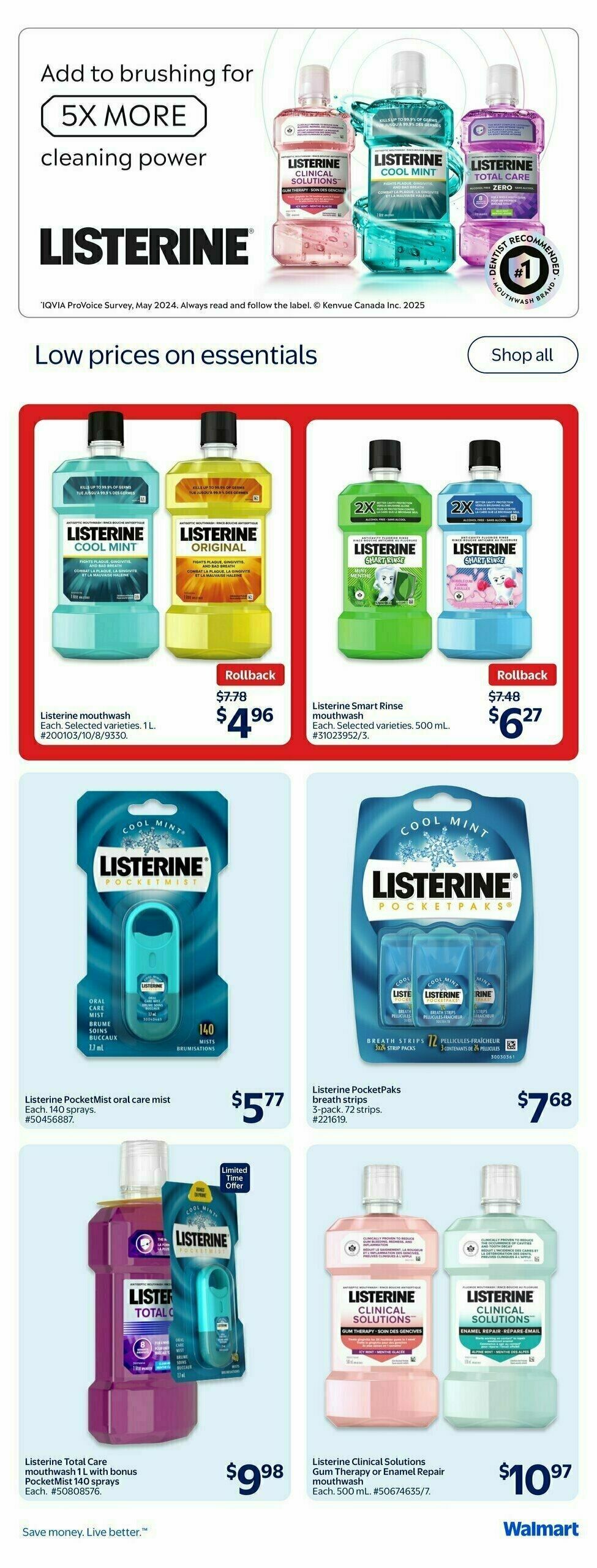 Walmart Flyer from August 7