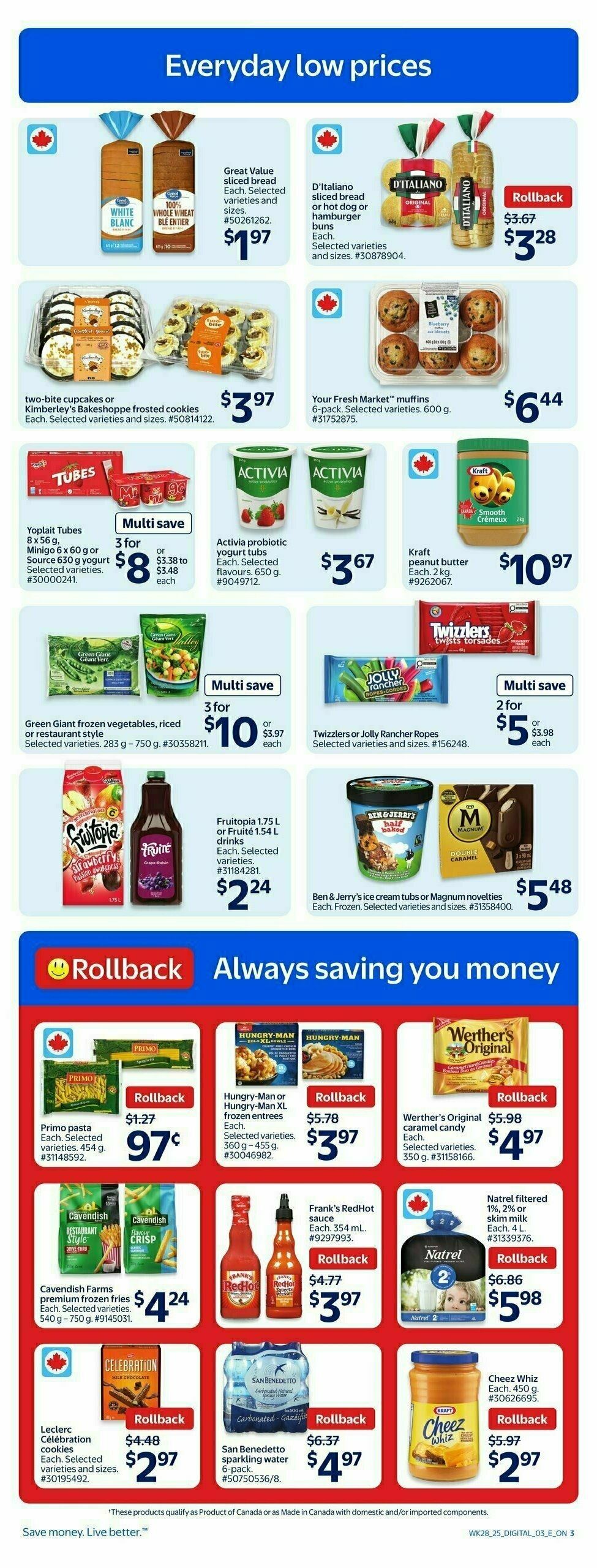 Walmart Flyer from August 7