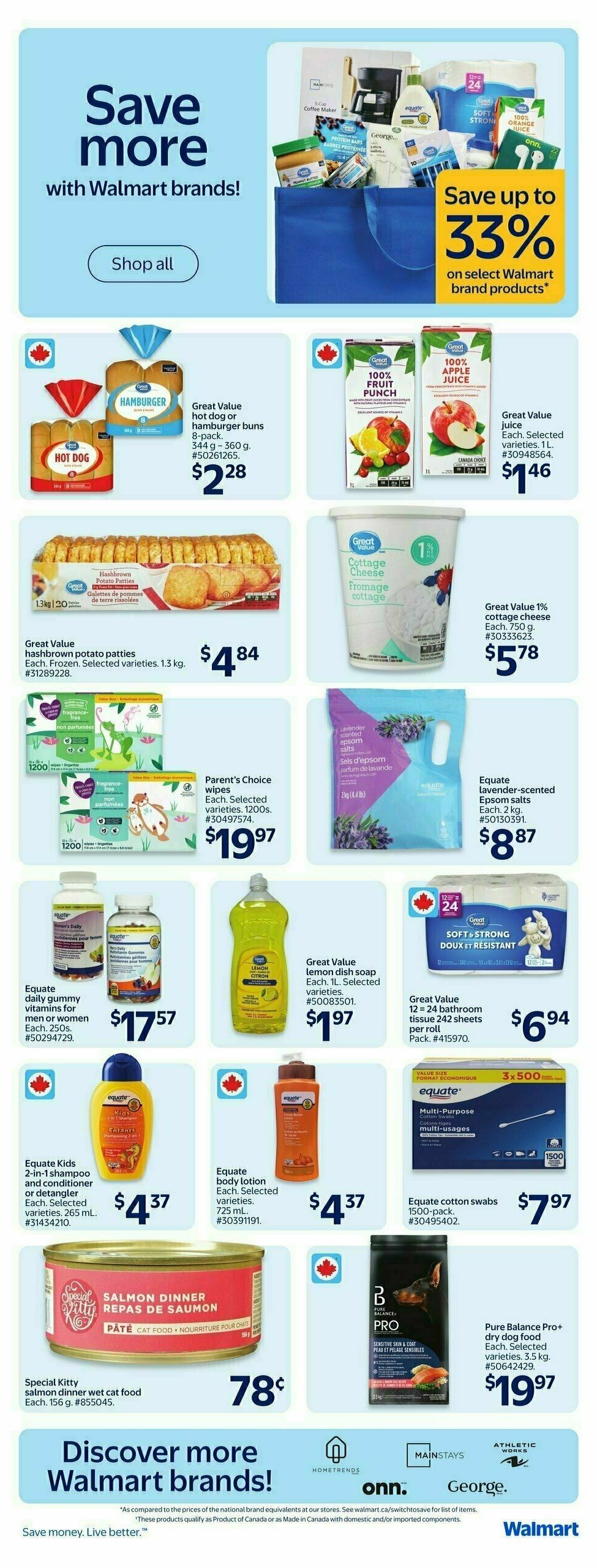 Walmart Flyer from August 7