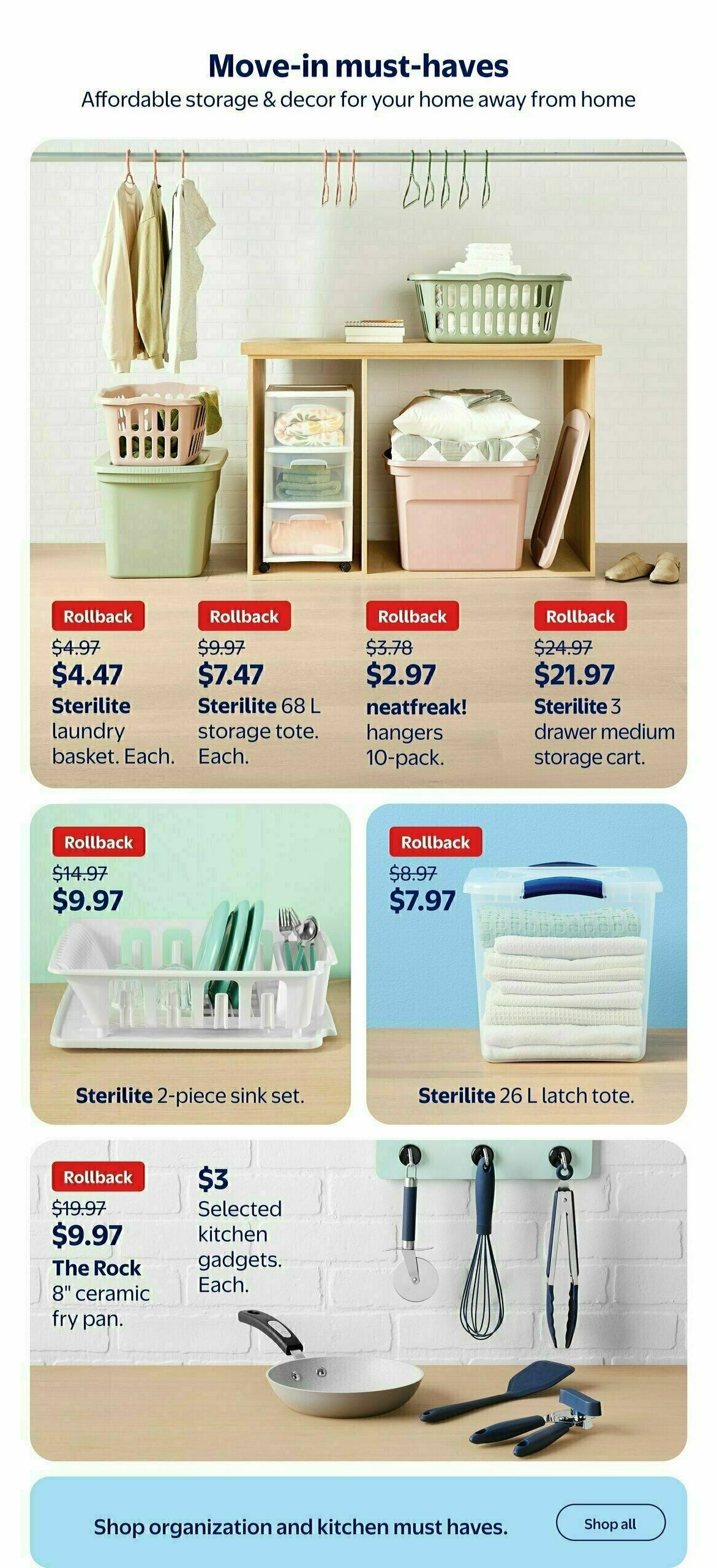 Walmart Back To School Flyer from August 7