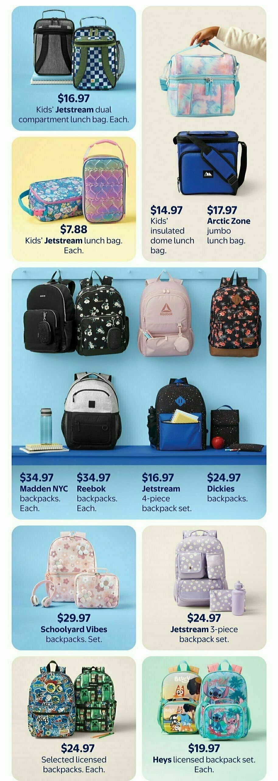 Walmart Back To School Flyer from August 7