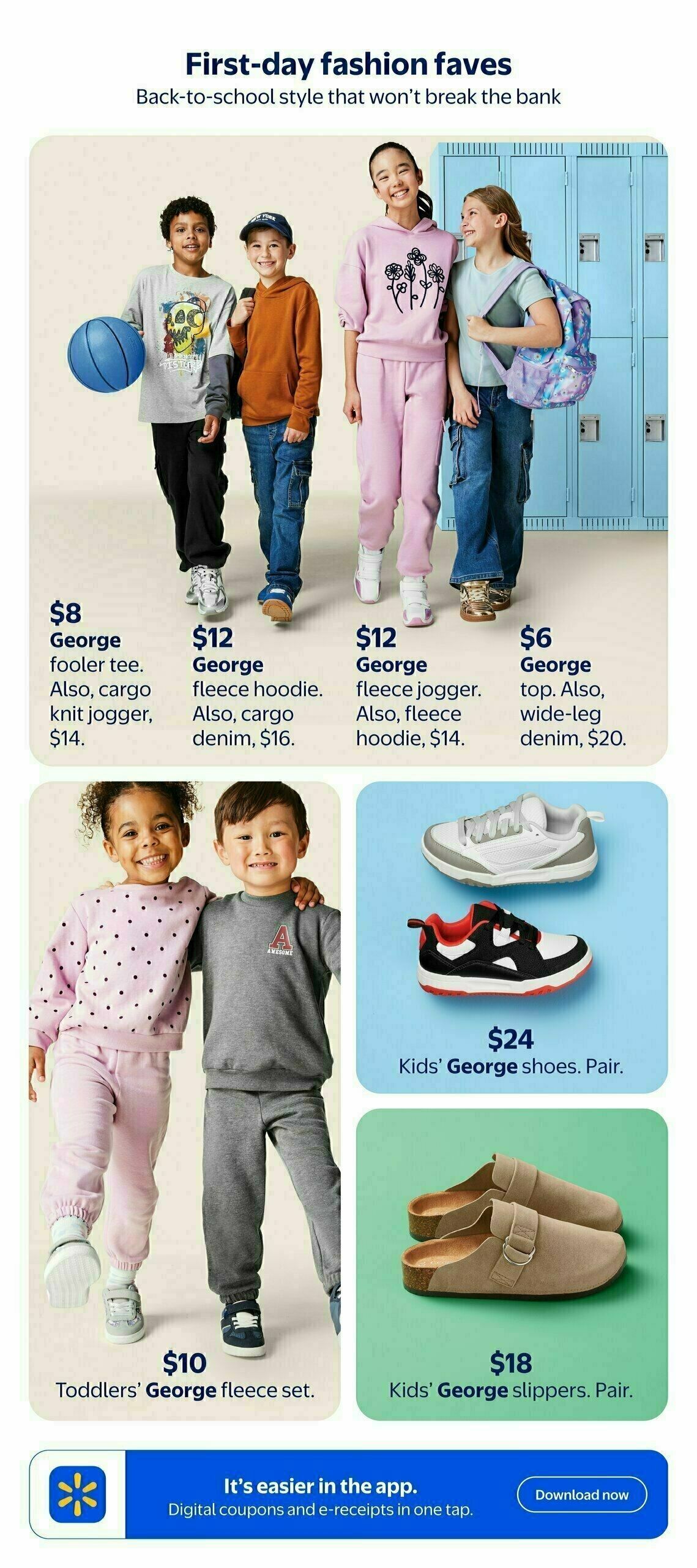 Walmart Back To School Flyer from August 7