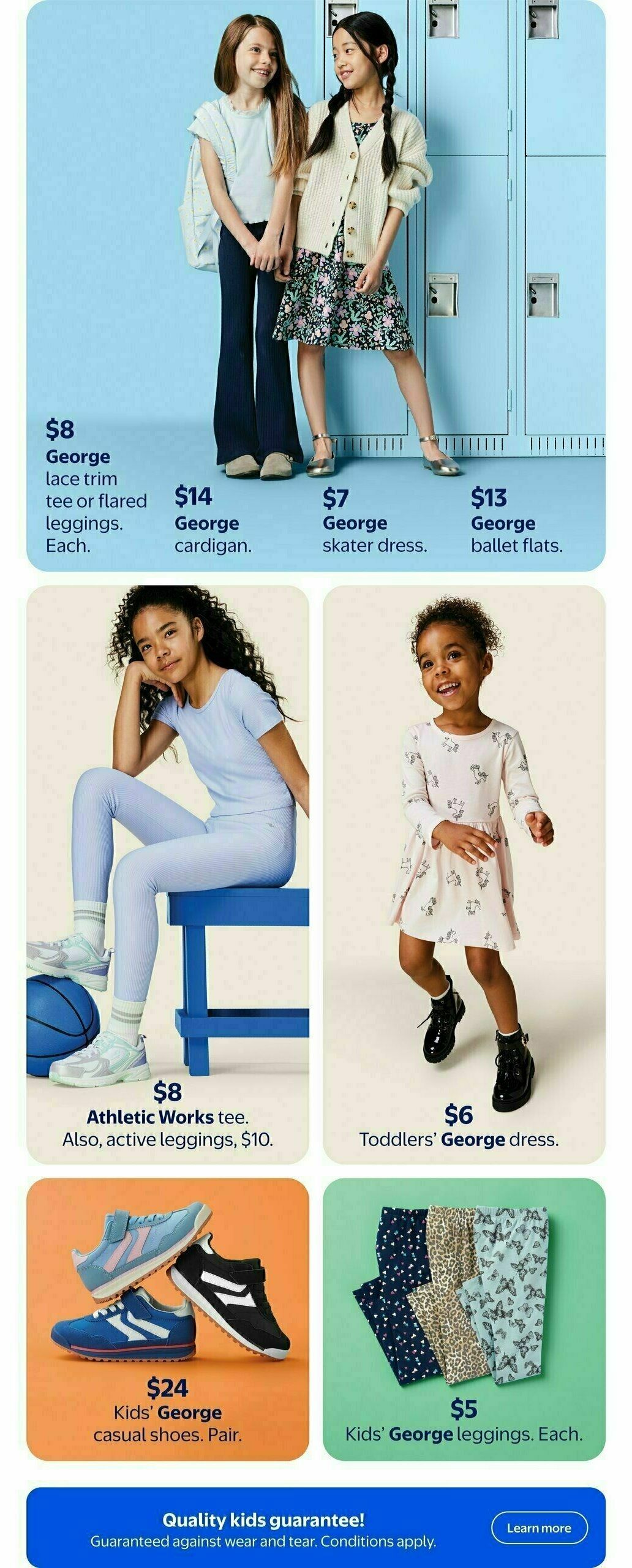 Walmart Back To School Flyer from August 7