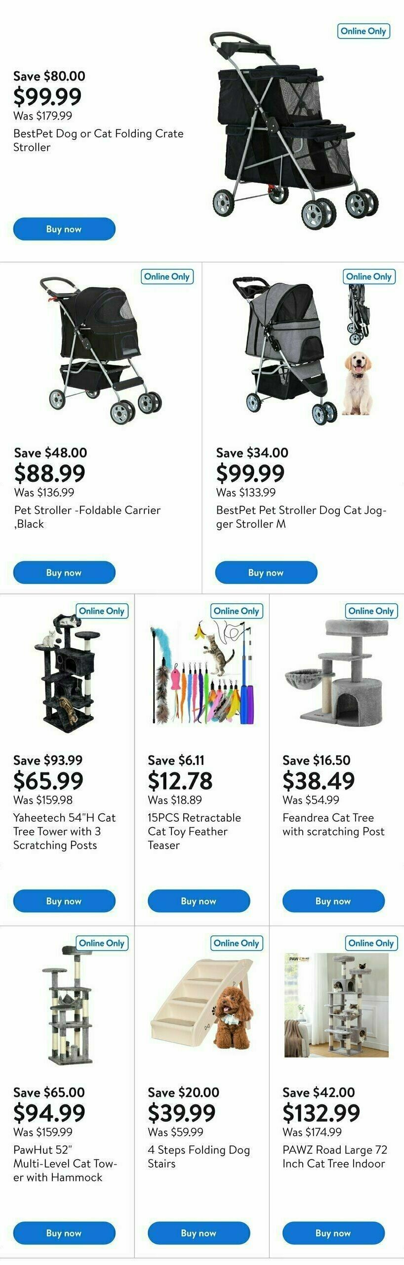 Walmart Pet Days Flyer from August 7