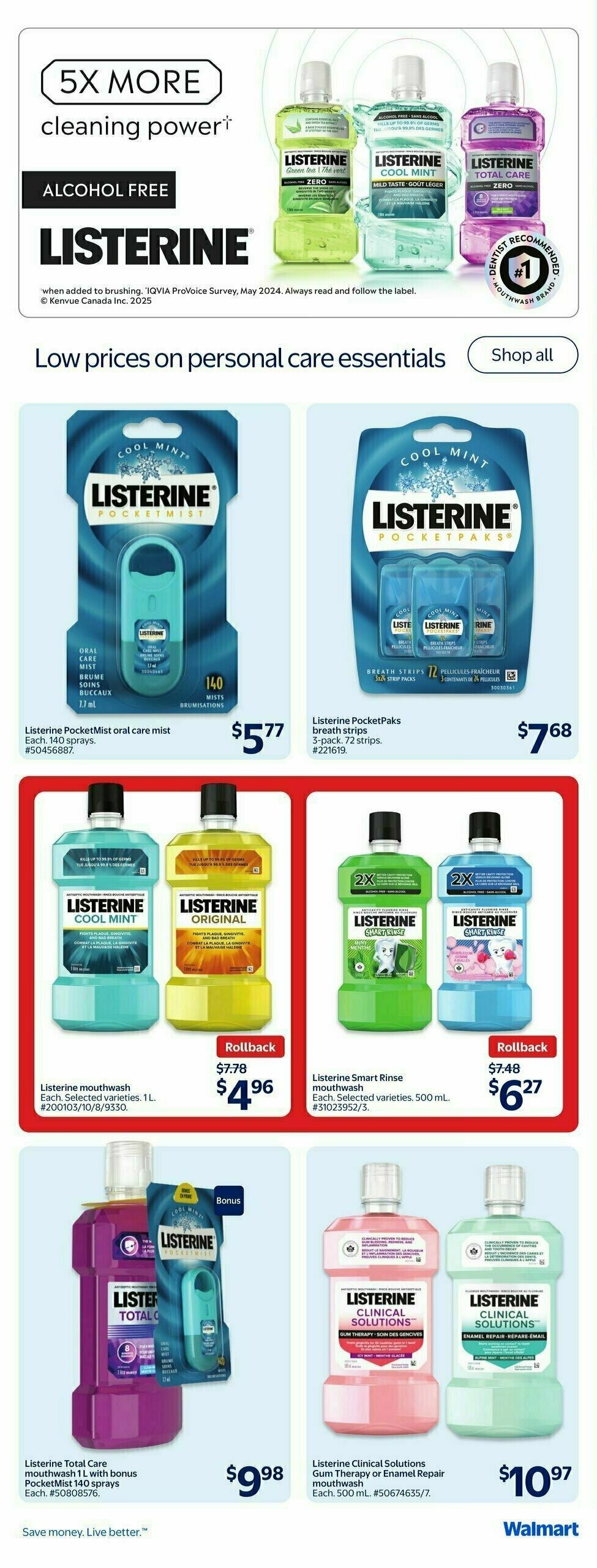 Walmart Flyer from August 14