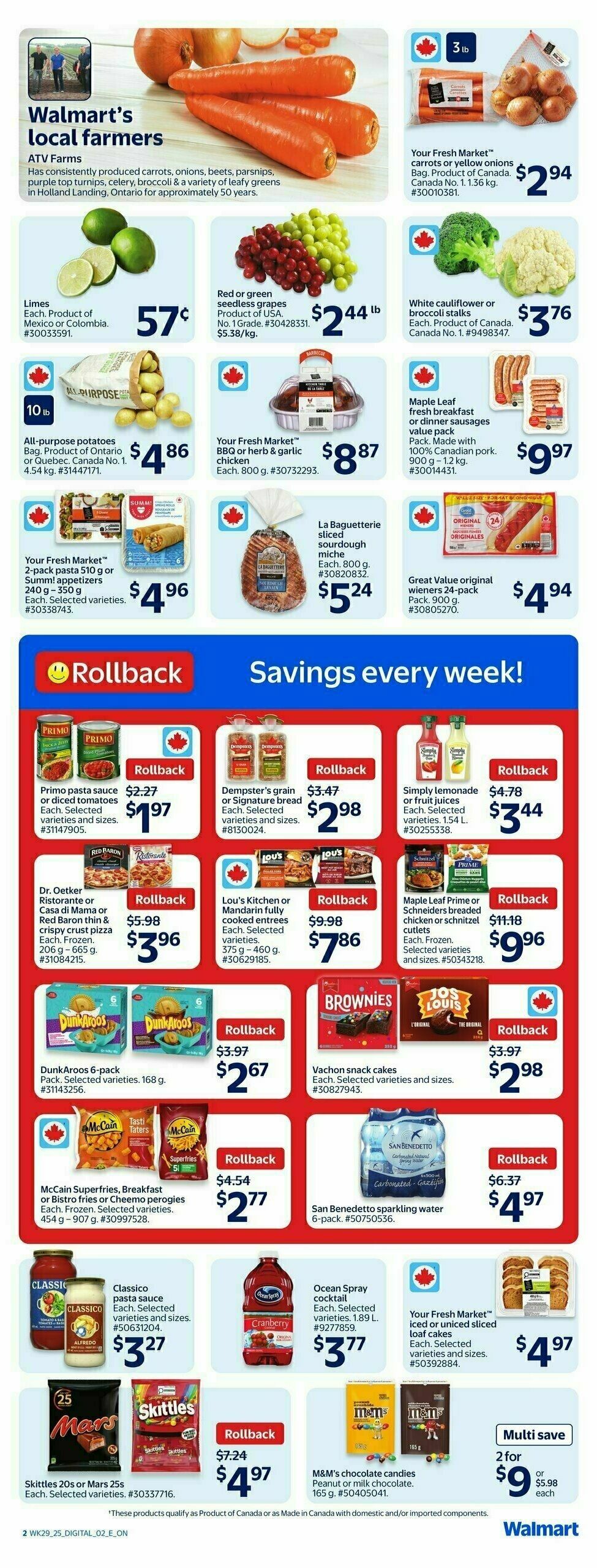 Walmart Flyer from August 14
