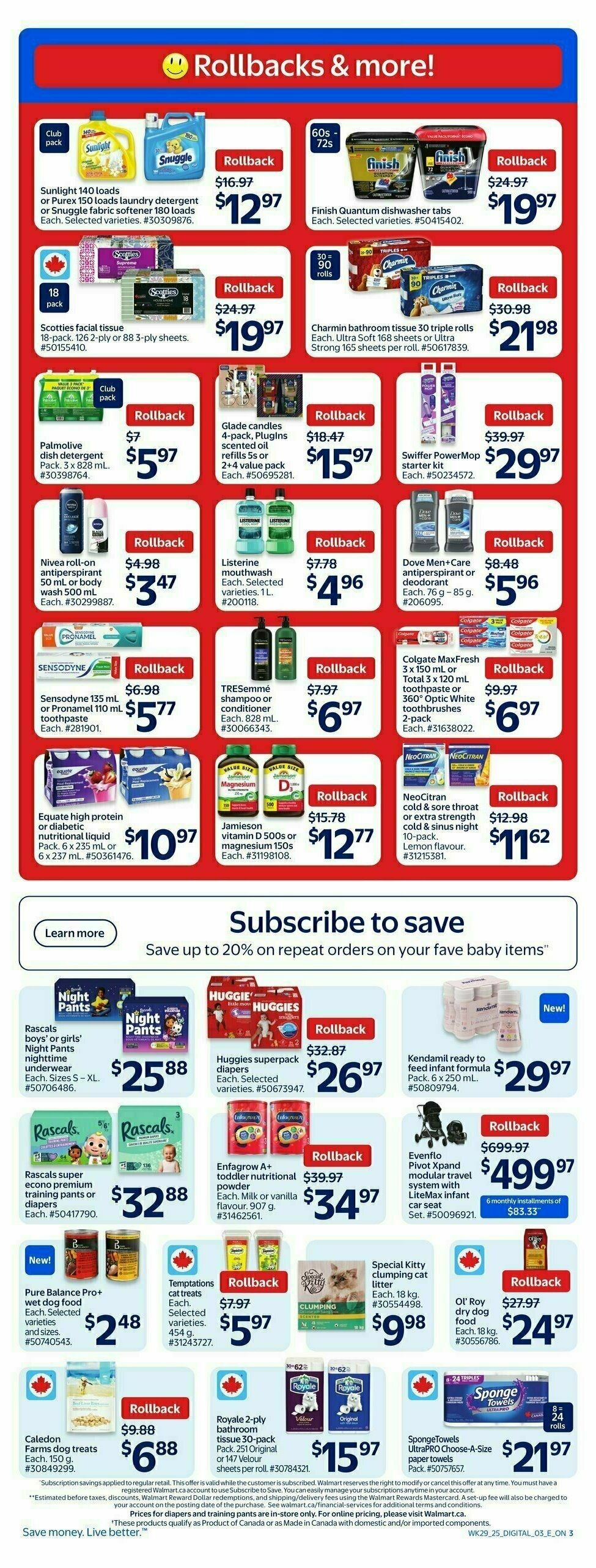 Walmart Flyer from August 14