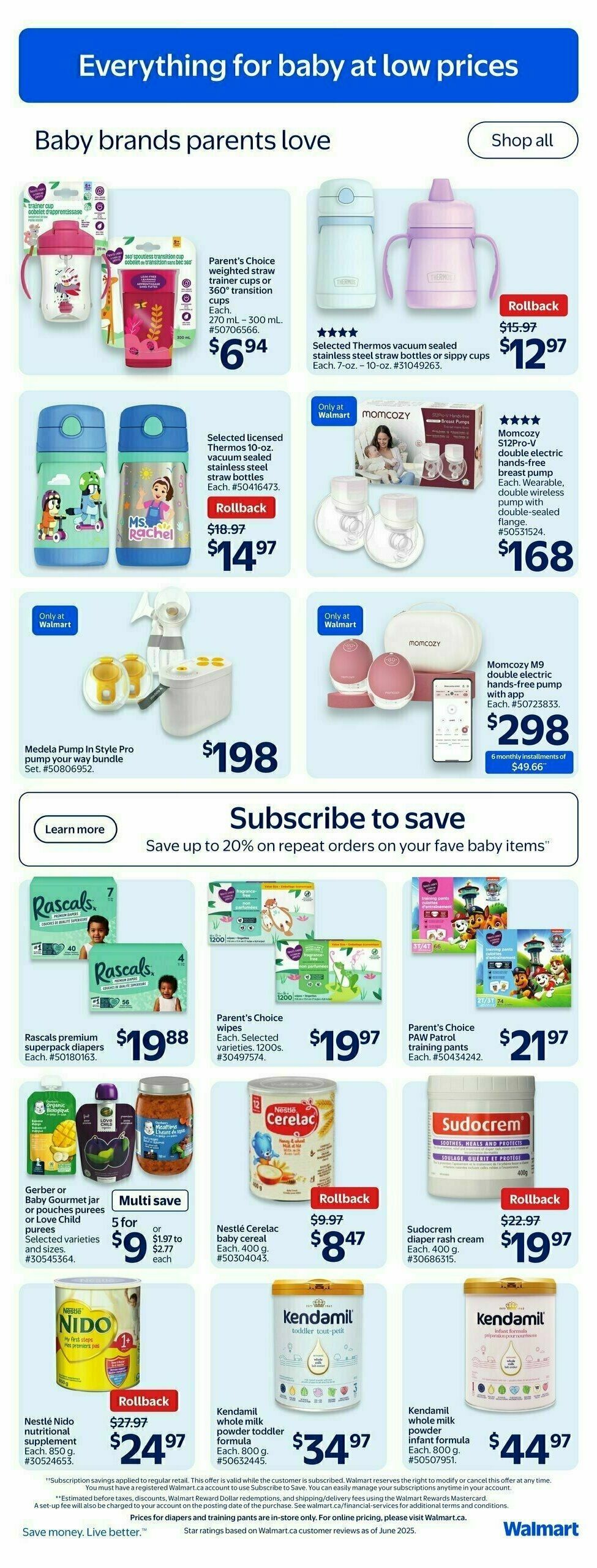 Walmart Flyer from August 14