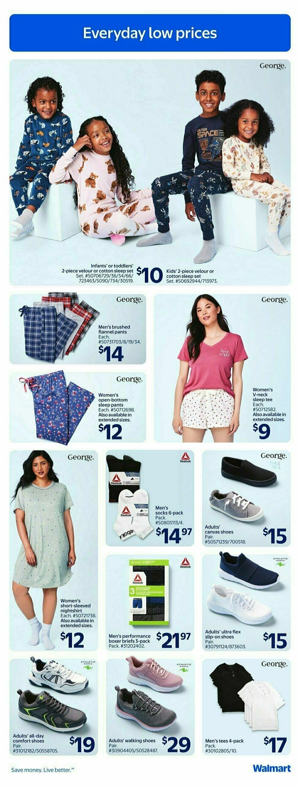 Walmart Back to school Flyer from August 14