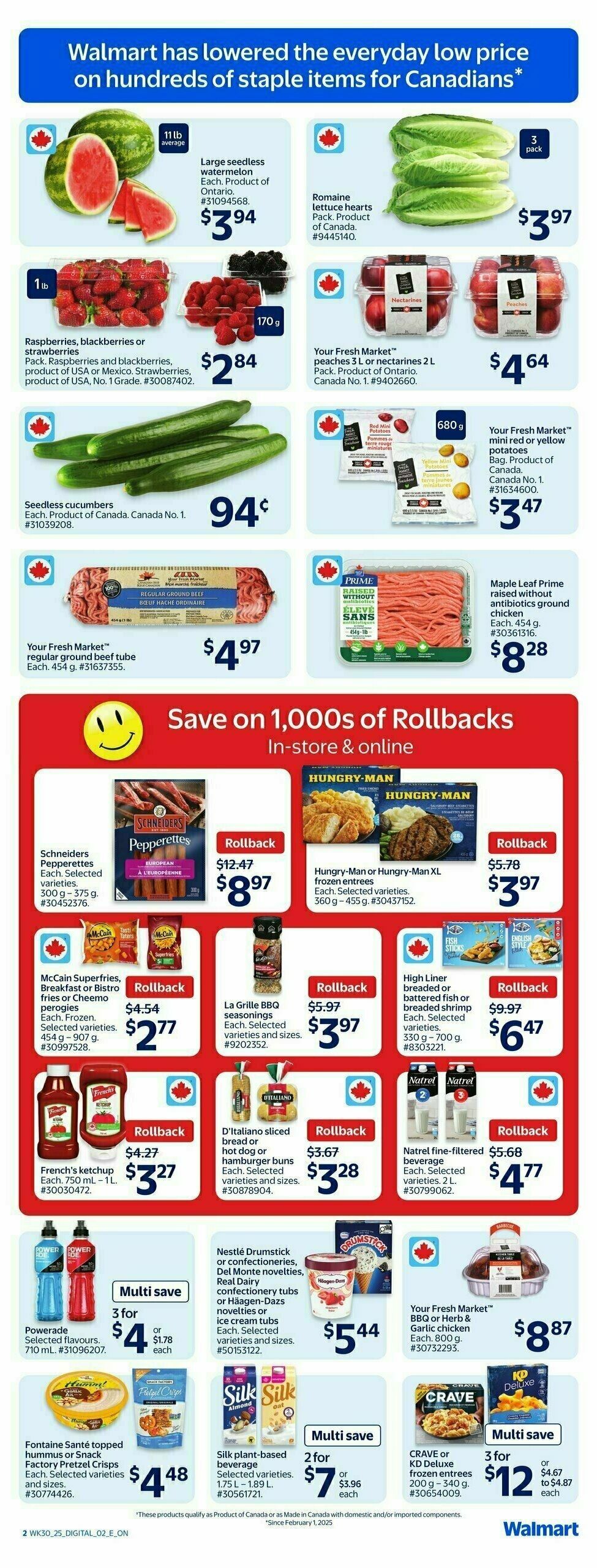 Walmart Flyer from August 21