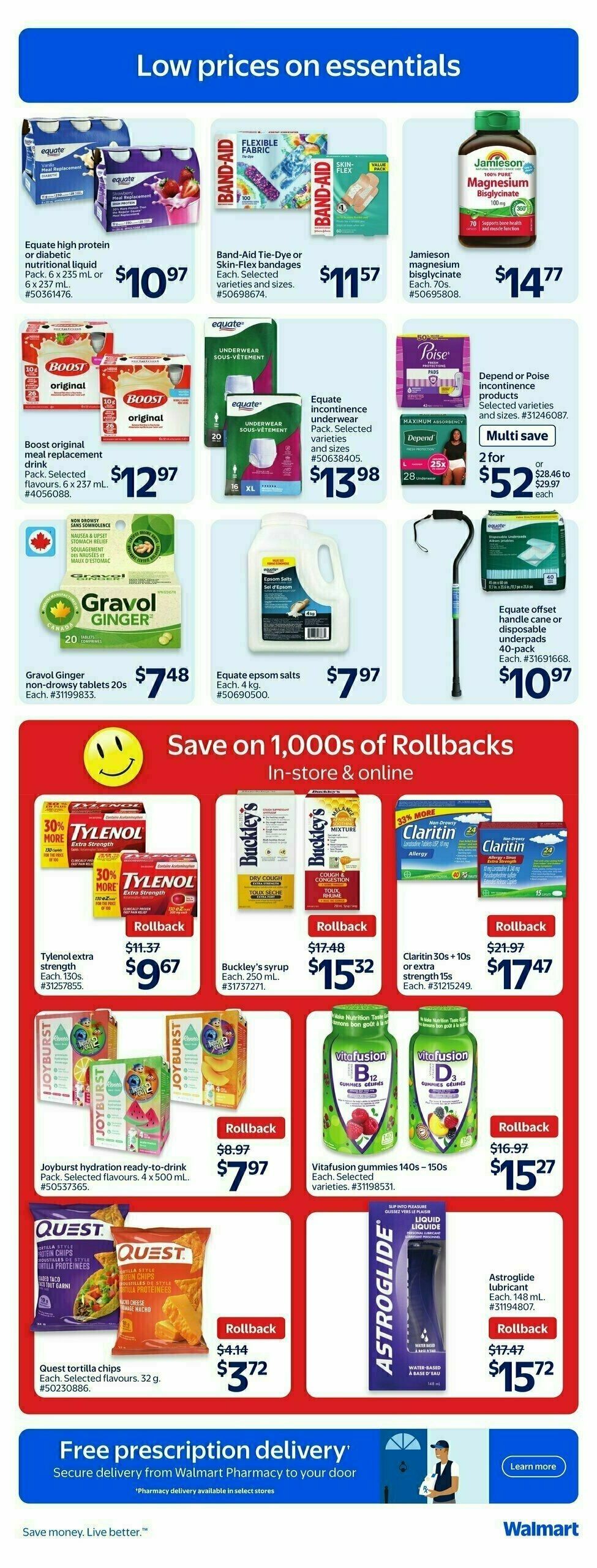 Walmart Flyer from August 21