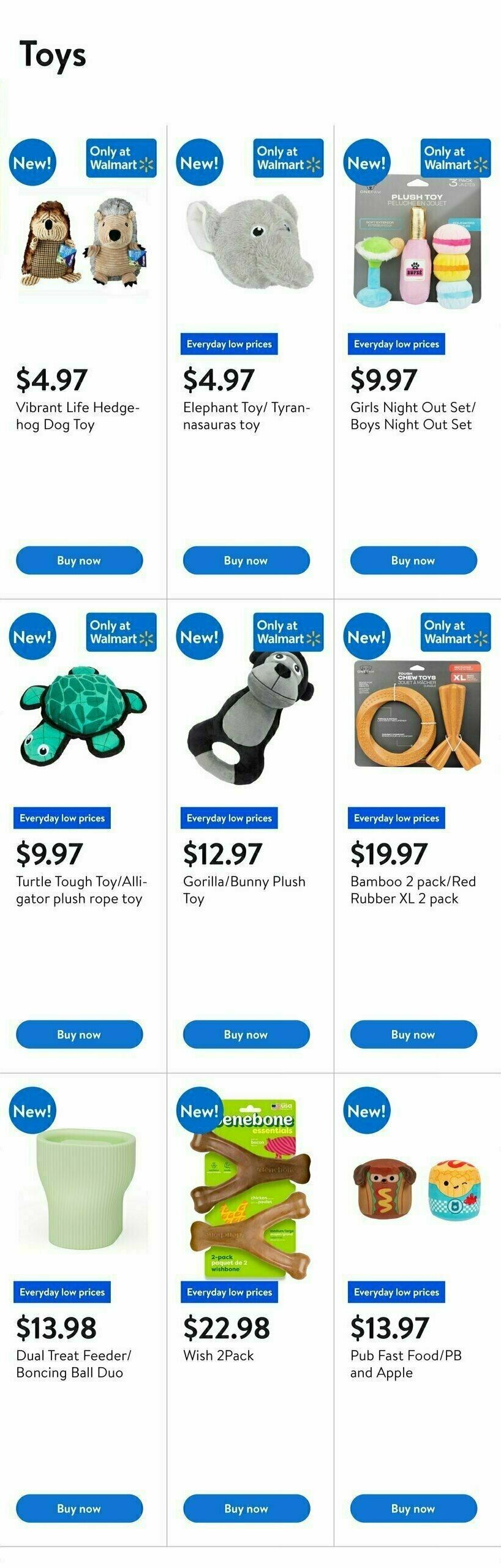 Walmart Pet Days Flyer from August 21