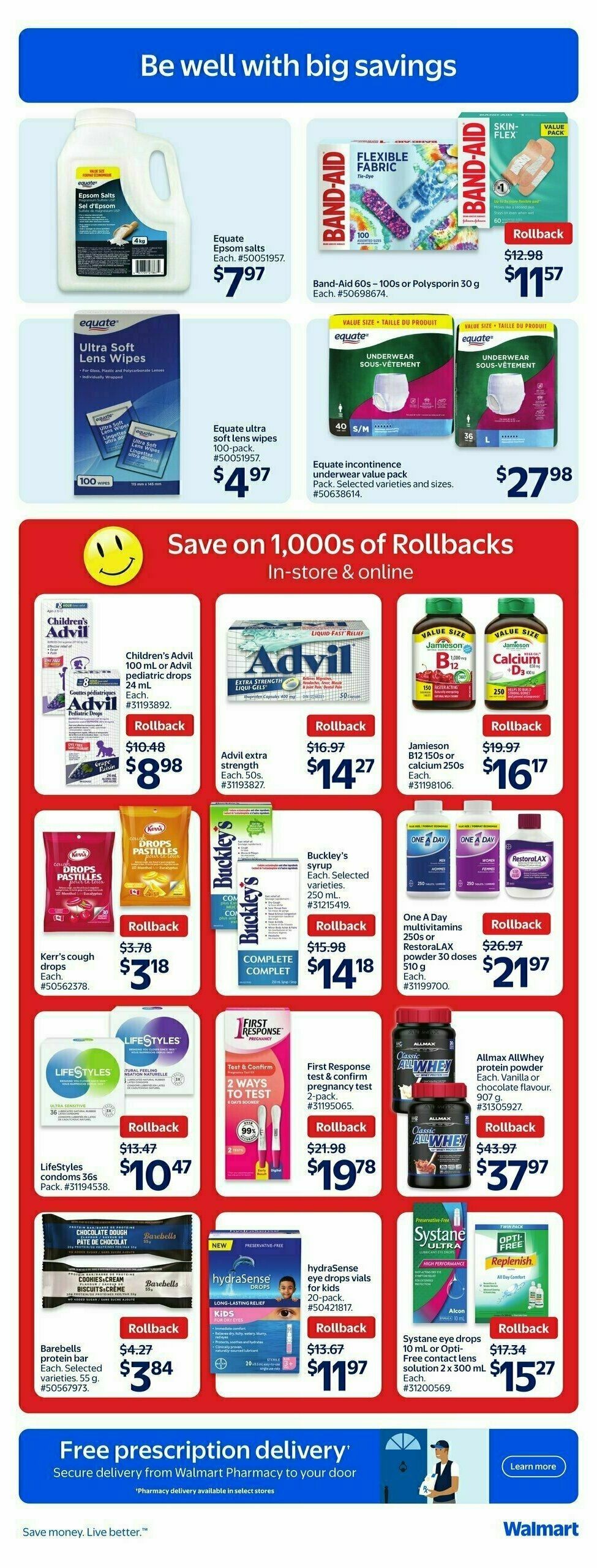 Walmart Flyer from August 28