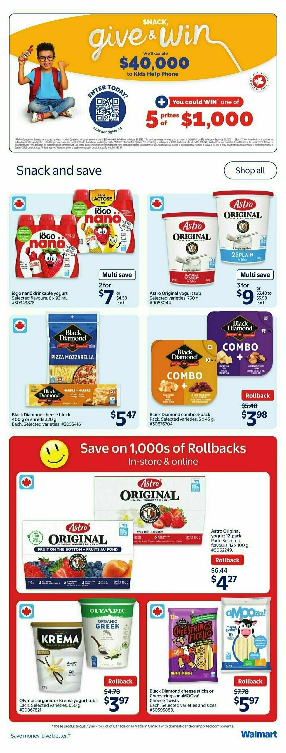 Walmart Flyer from August 28