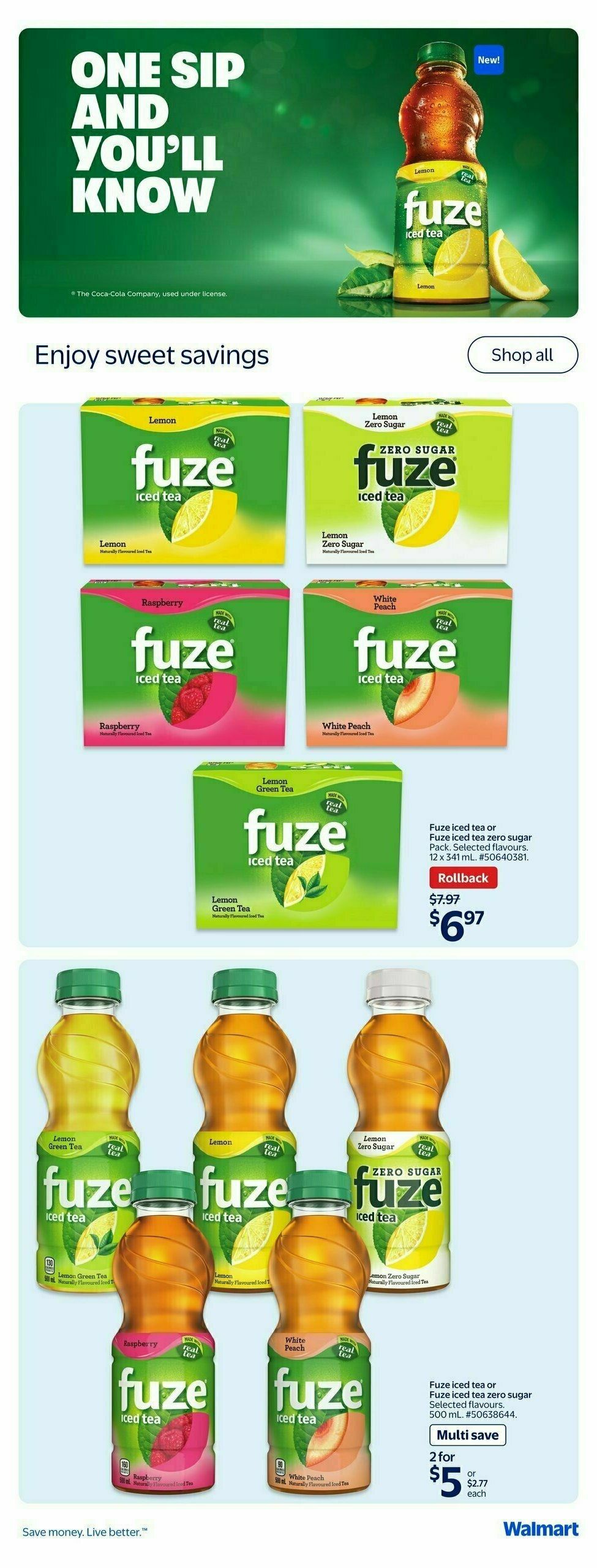 Walmart Flyer from August 28