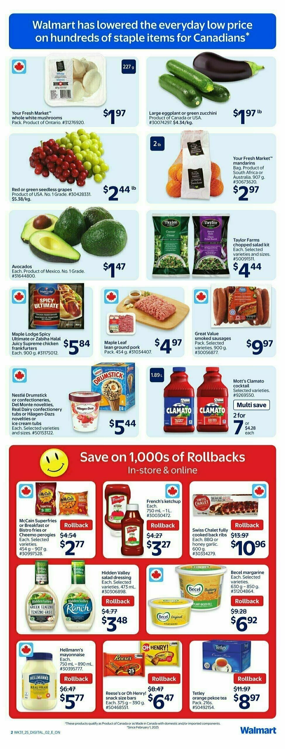 Walmart Flyer from August 28