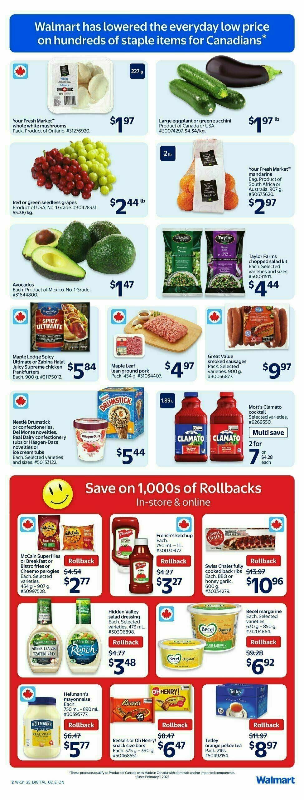 Walmart Back To School Flyer from August 28