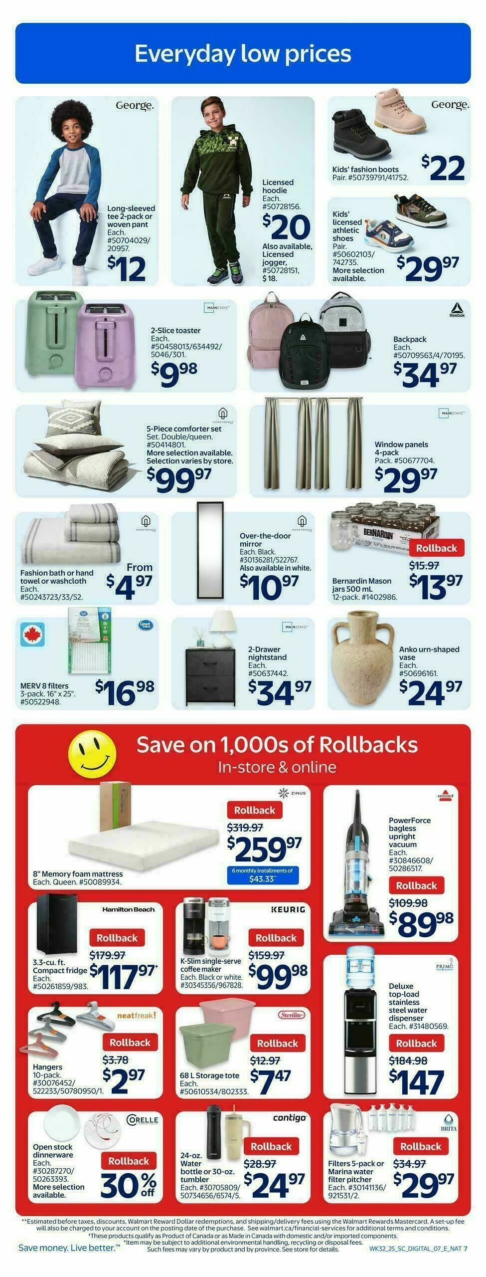 Walmart Flyer from September 4