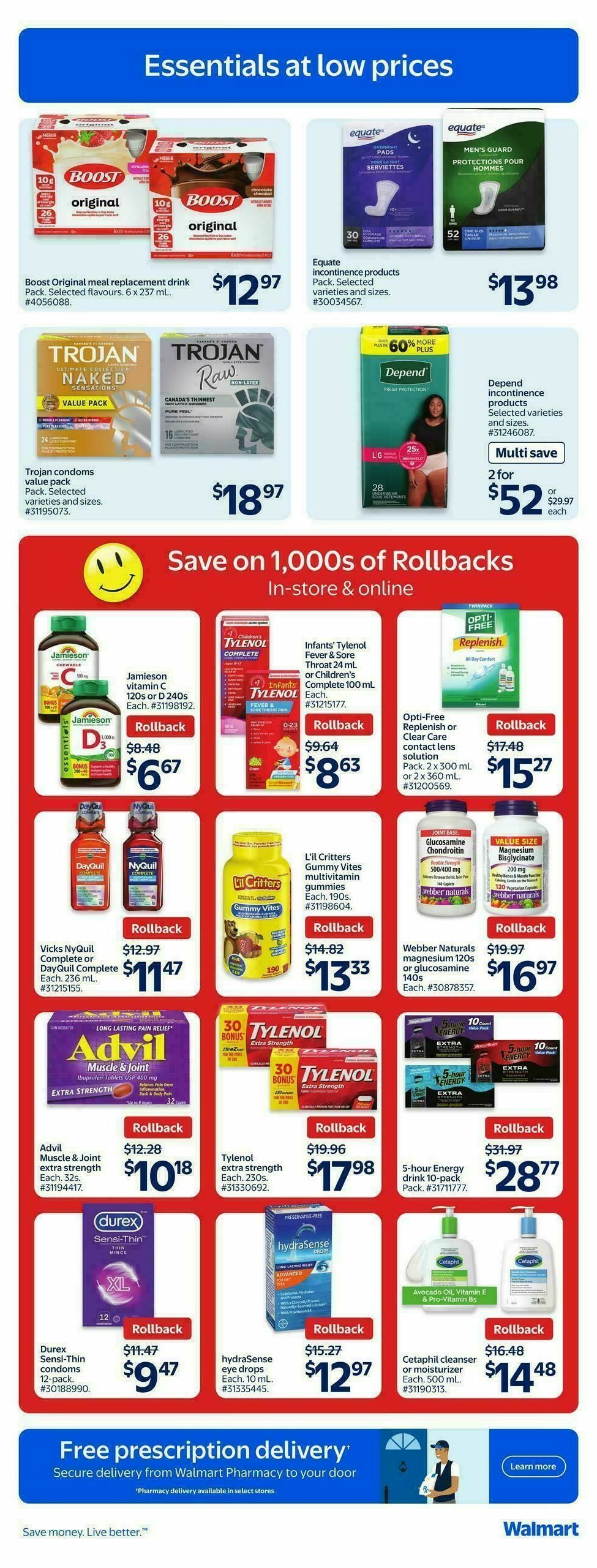 Walmart Flyer from September 4