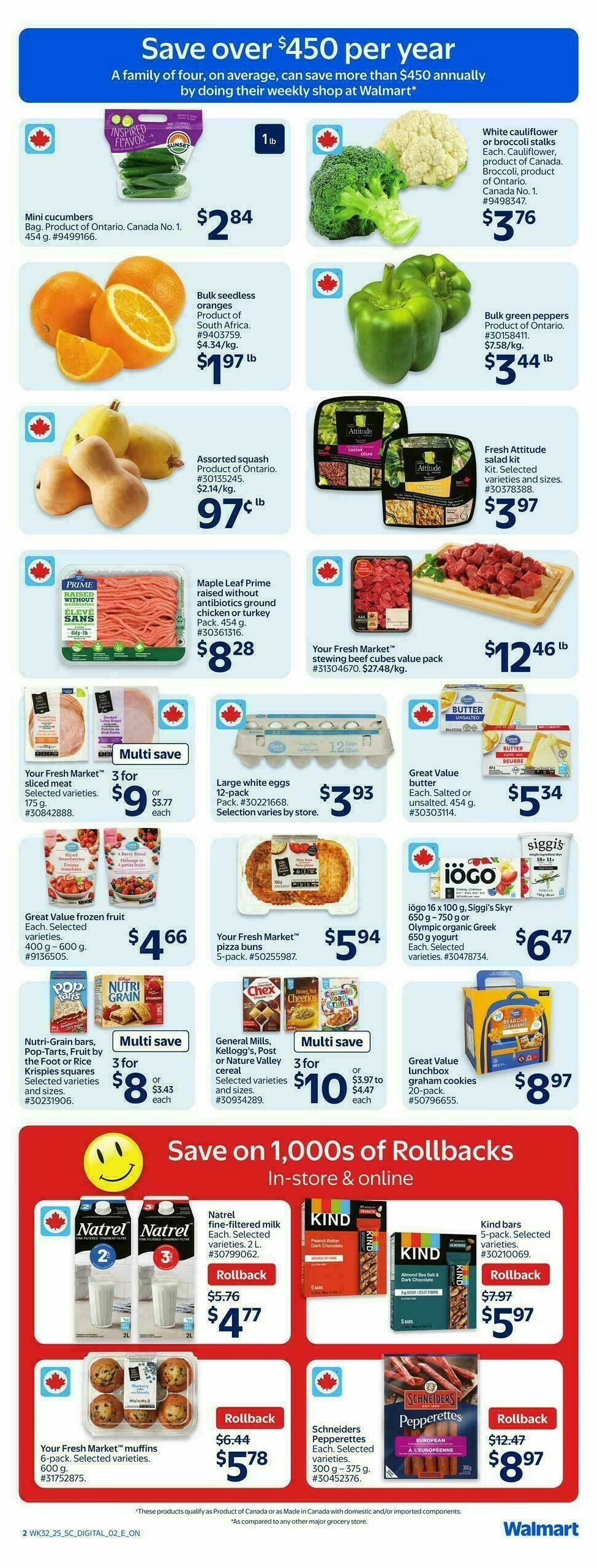 Walmart Flyer from September 4