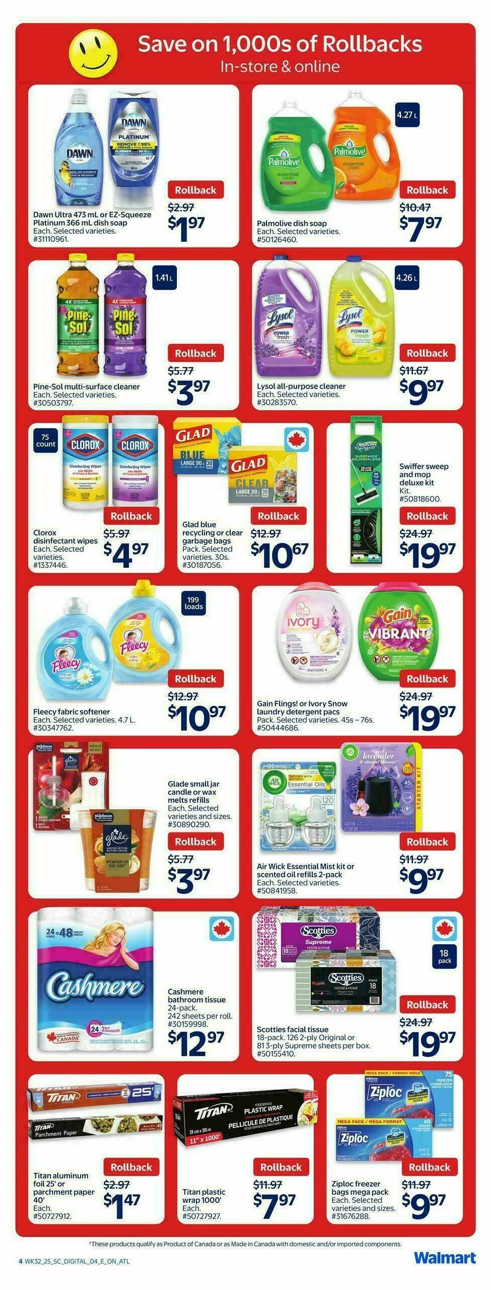 Walmart Flyer from September 4