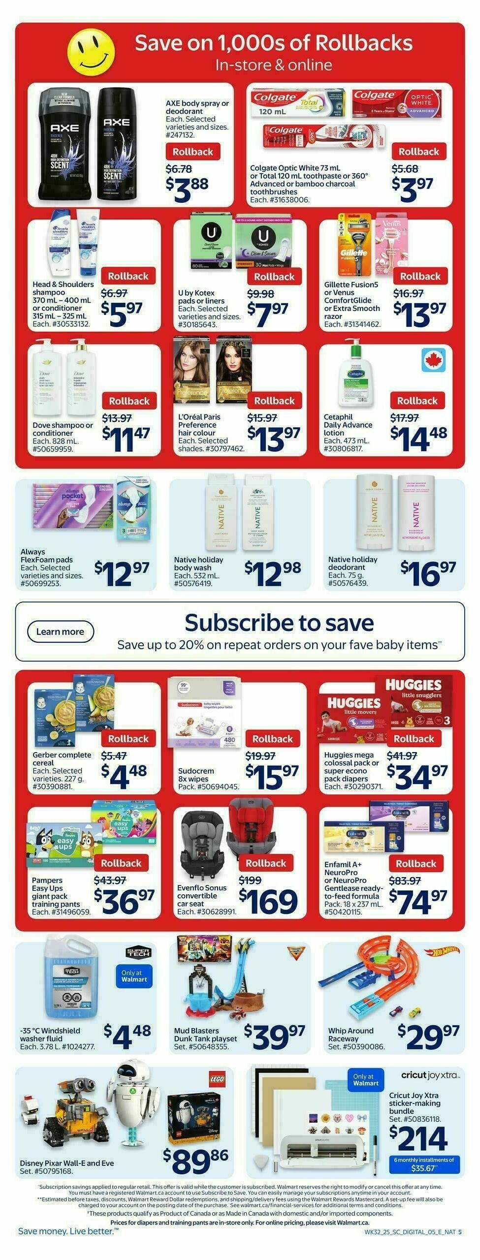 Walmart Flyer from September 4