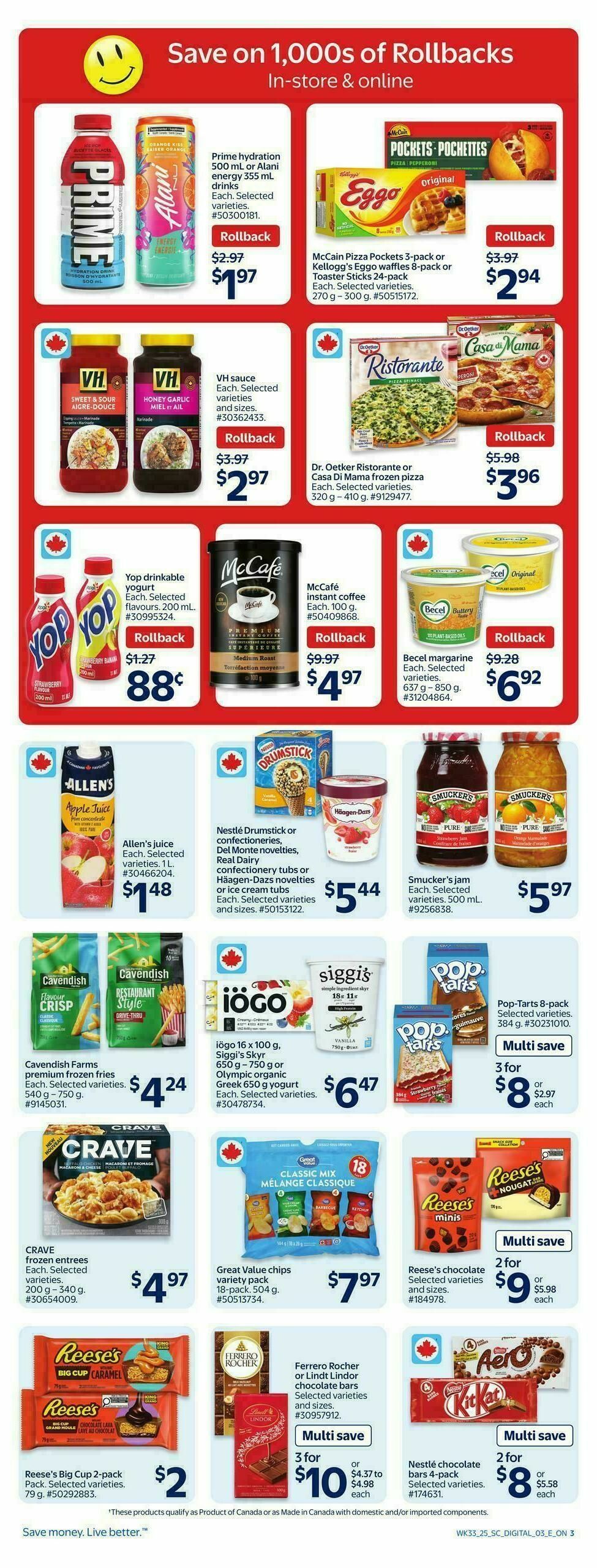 Walmart Flyer from September 11